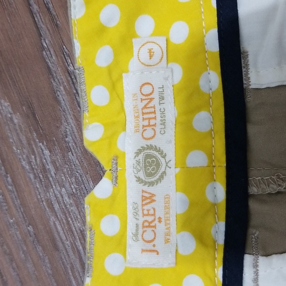 (4) J. Crew Weathered Broken in Chino Classic Twill Shorts Gorpcore Contemporary - Picture 3 of 8